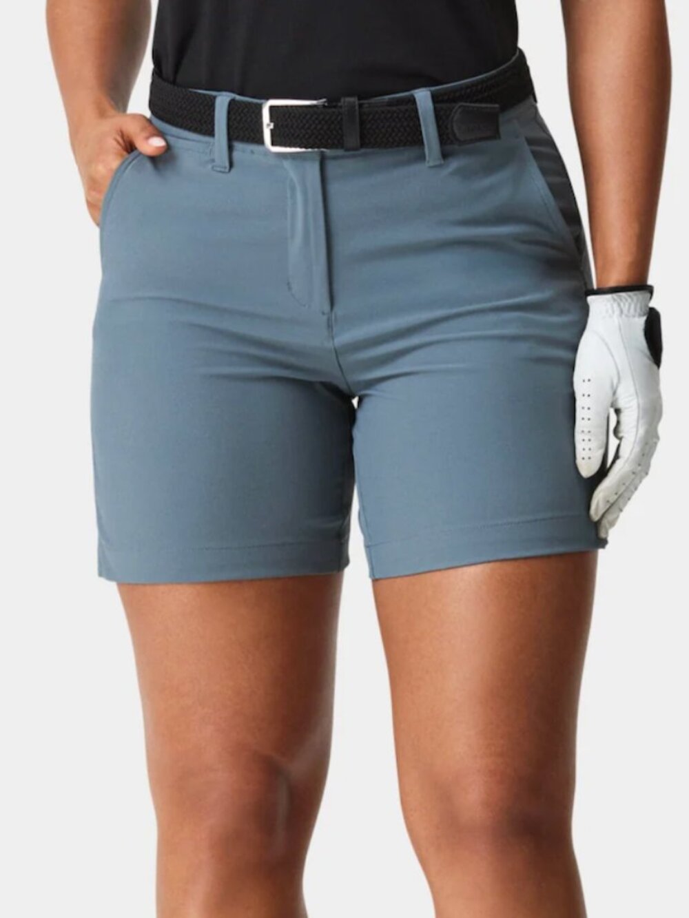 Macade Women's Flex Golf Shorts in Stone Blue/Gray Size 36R EU US 4-6 NWOT